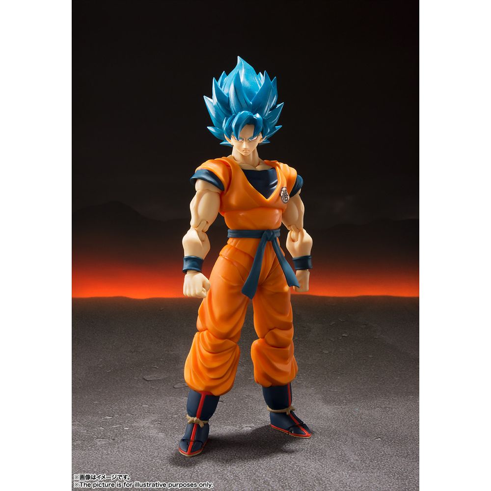 Figura Goku Super Saiyan Blue - Dragon Ball Super - SH Figuarts - Bandai - lojatamashii Figura Goku Super Saiyan Blue - Dragon Ball Super - SH Figuarts - Bandai - lojatamashii