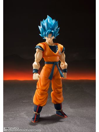 Figura Goku Super Saiyan Blue - Dragon Ball Super - SH Figuarts - Bandai -  lojatamashii