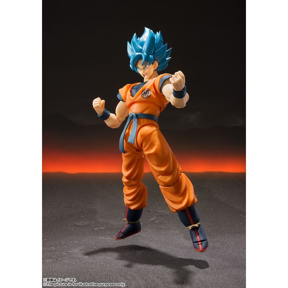 Figura Goku Super Saiyan Blue - Dragon Ball Super - SH Figuarts - Bandai - lojatamashii Figura Goku Super Saiyan Blue - Dragon Ball Super - SH Figuarts - Bandai - lojatamashii