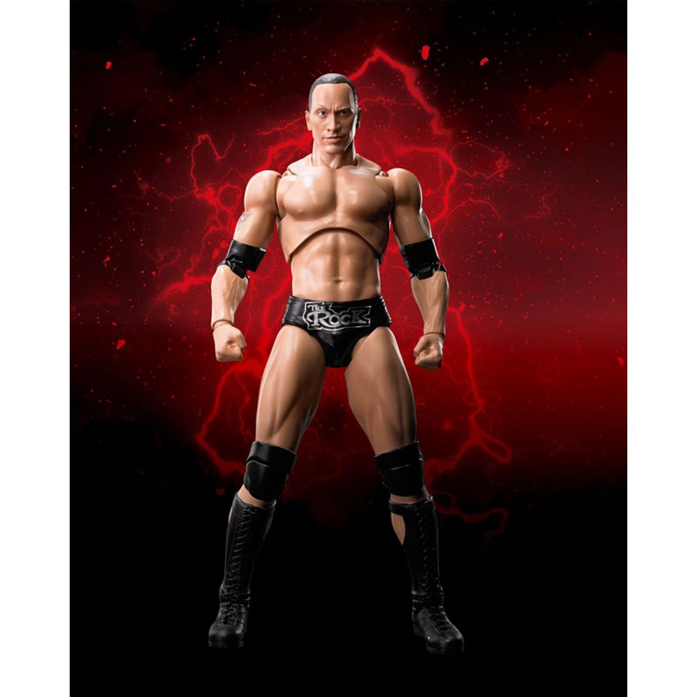 wwe フィギュア shフィギュアーツ ザ・ロック S.H.Figuarts The Rock | 魂ウェブ