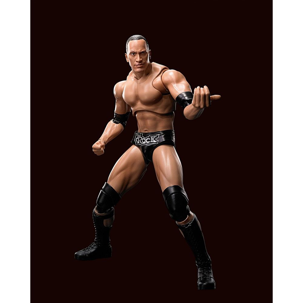 Figura The Rock - WWE -S.H.Figuarts - Bandai - lojatamashii