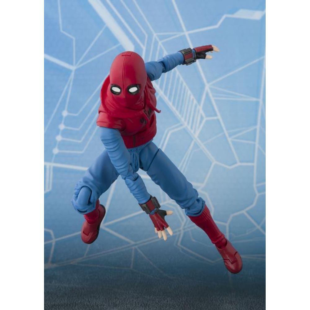 Figura Spiderman Home Made Suit -Spiderman: Homecoming  -  Bandai - lojatamashii