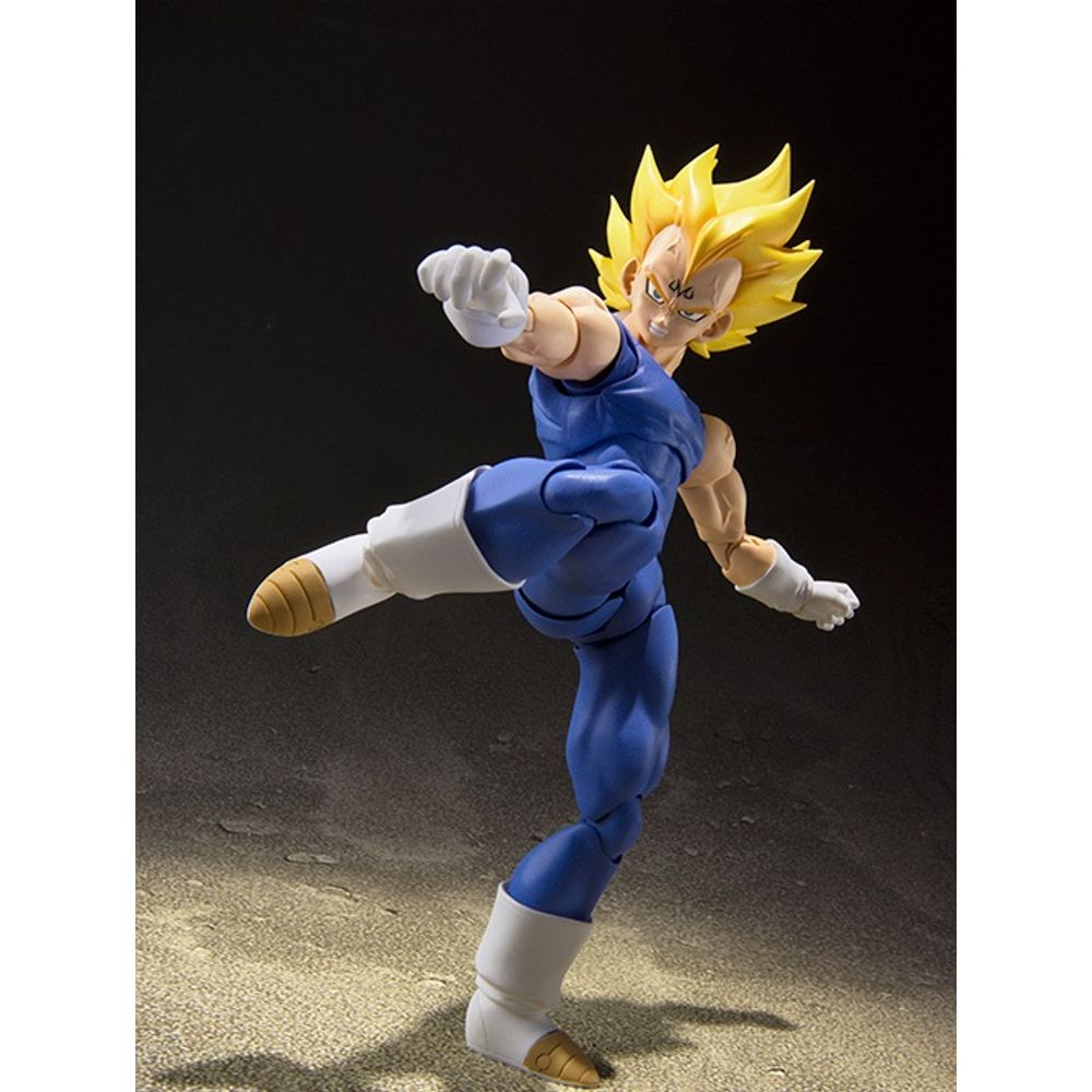 Bandai Dragon Ball Anime Figures para crianças, Goku, Vegeta