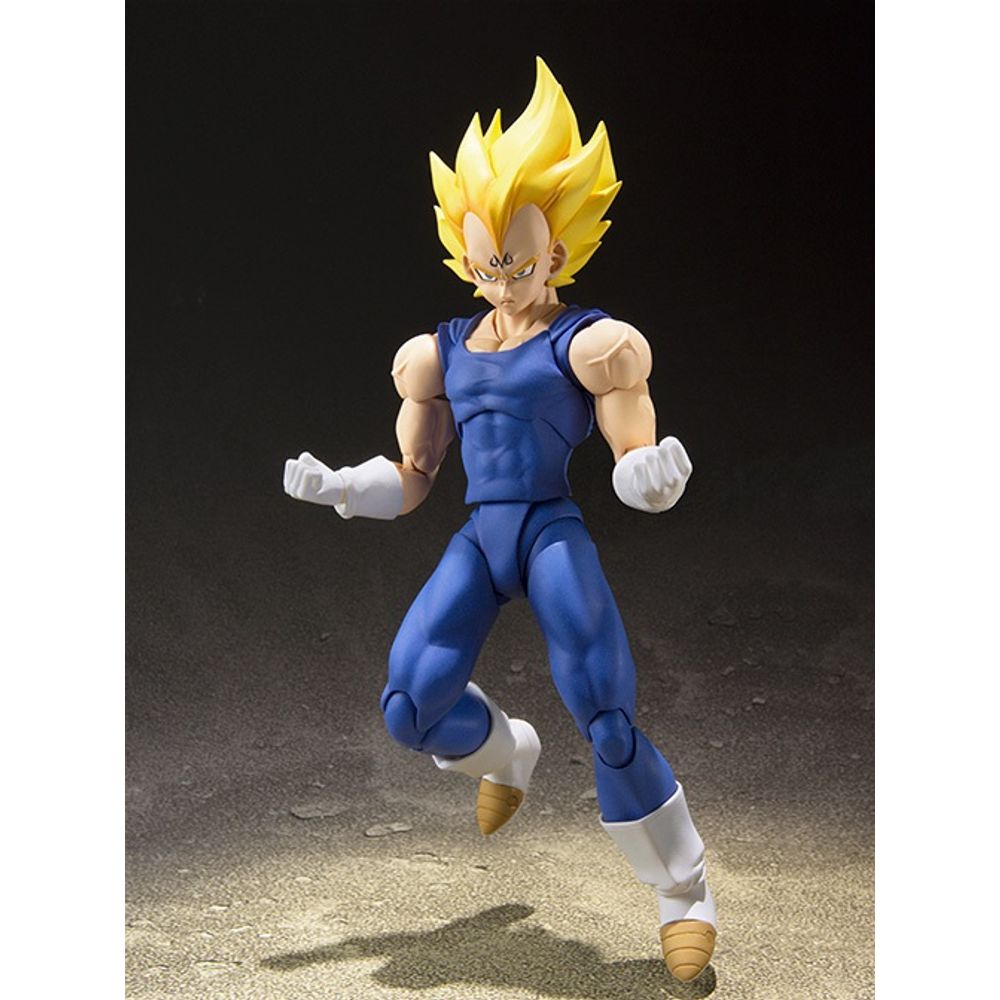 Bandai Dragon Ball Anime Figures para crianças, Goku, Vegeta