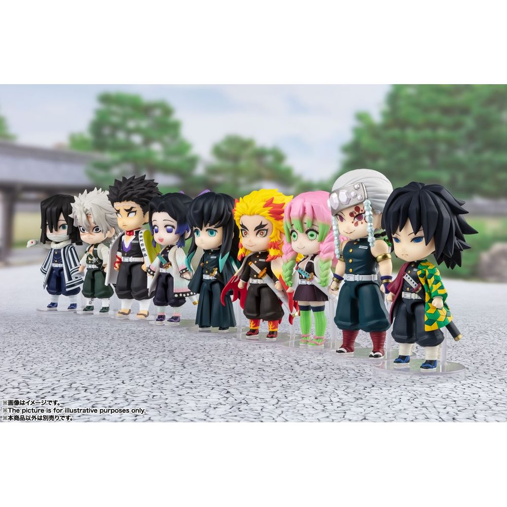 Boneco caçador de demônios, versão Q, Kimetsu No Yaiba, boneco