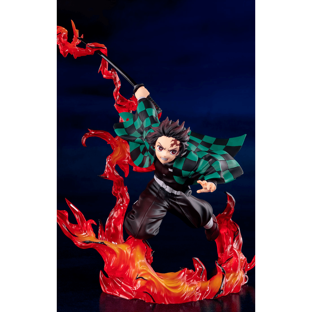 Estátua Tanjiro Kamado Full Concentration - Demon Slayer - FiguartsZERO -  Bandai - lojatamashii