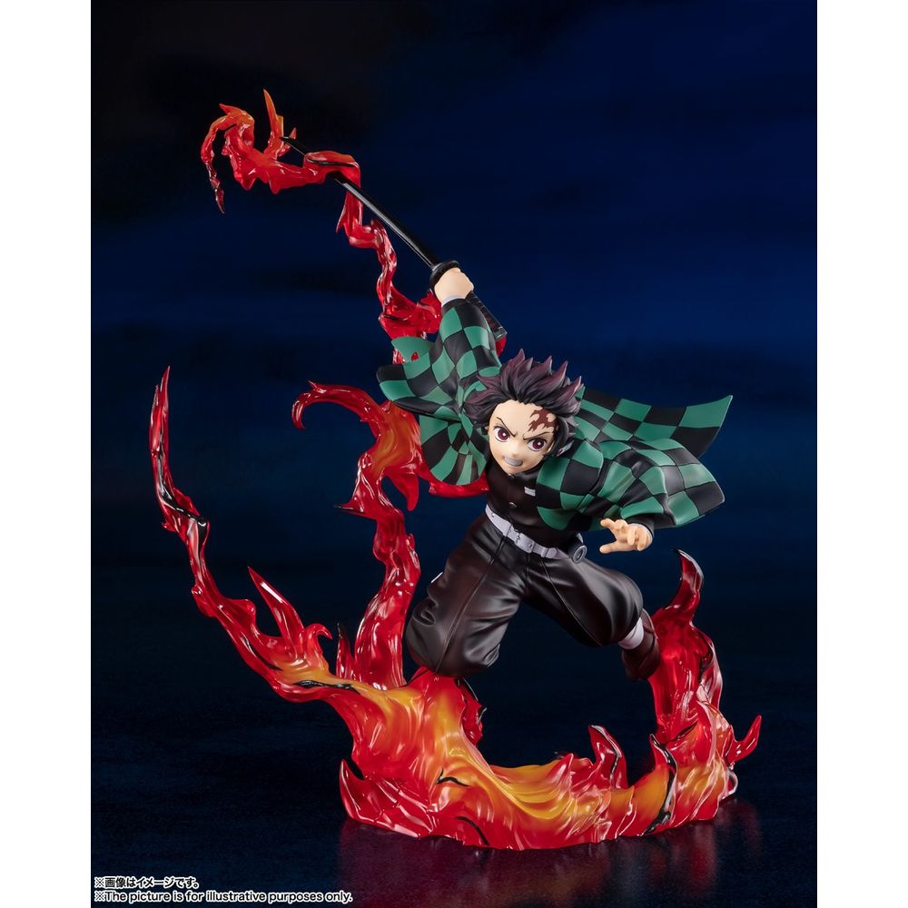 Estátua Tanjiro Kamado Full Concentration - Demon Slayer - FiguartsZERO -  Bandai - lojatamashii