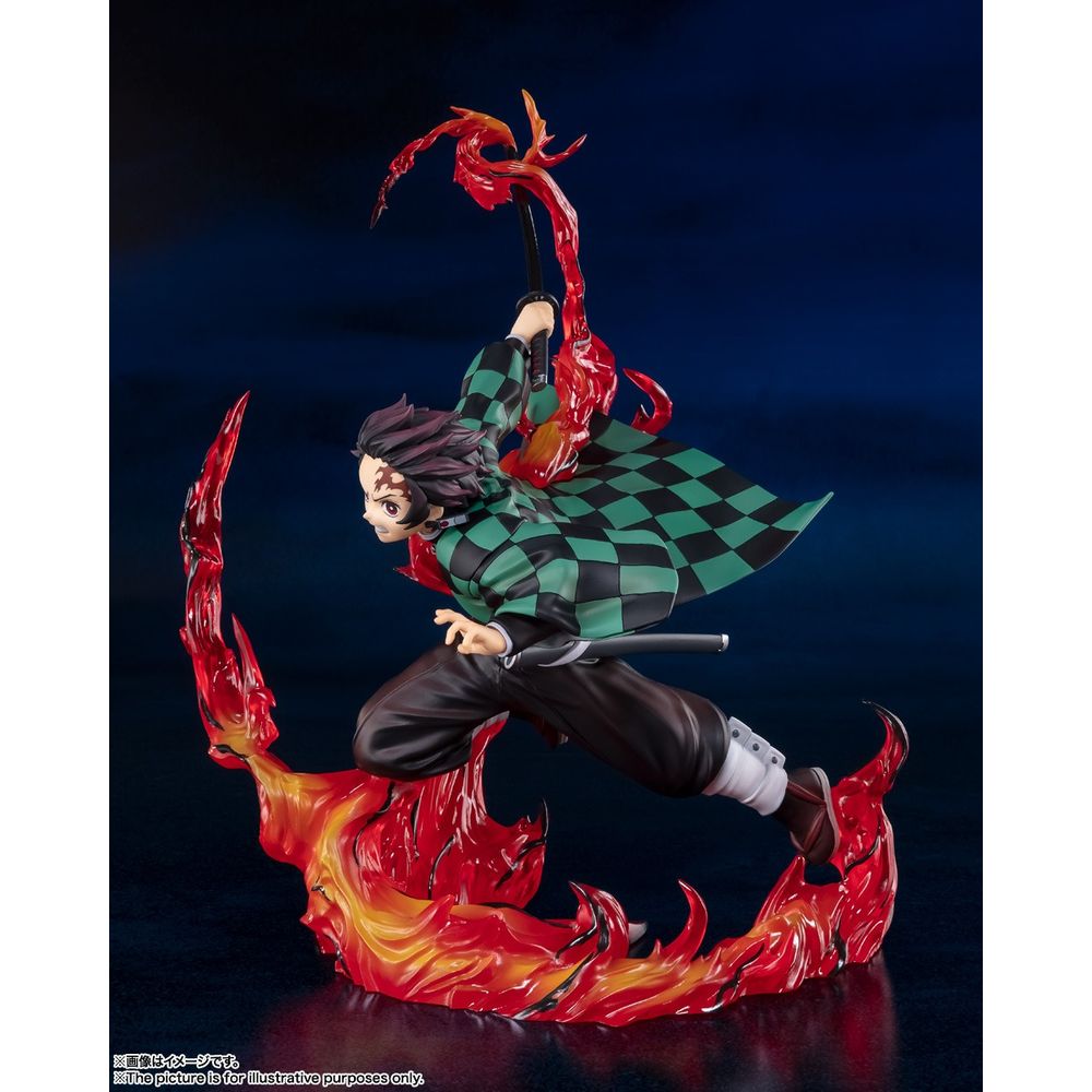 Estátua Tanjiro Kamado Full Concentration - Demon Slayer - FiguartsZERO -  Bandai - lojatamashii