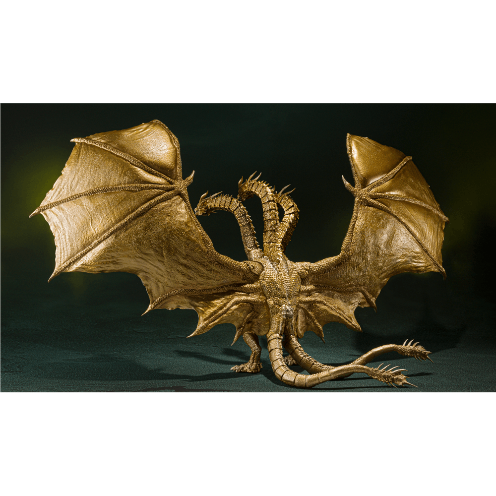 特撮 S.H. MonsterArts KING GHIDORAH (2019) Amazon.co.jp: TAMASHII NATIONS S.H.モンスターアーツ ゴジラ