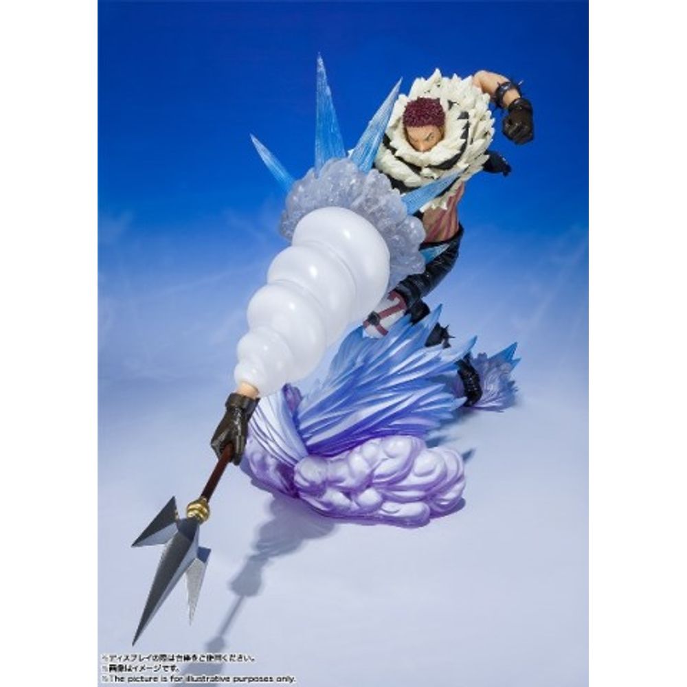 Bandai One Piece Anime Charlotte Katakuri Figura Altura 23cm PVC