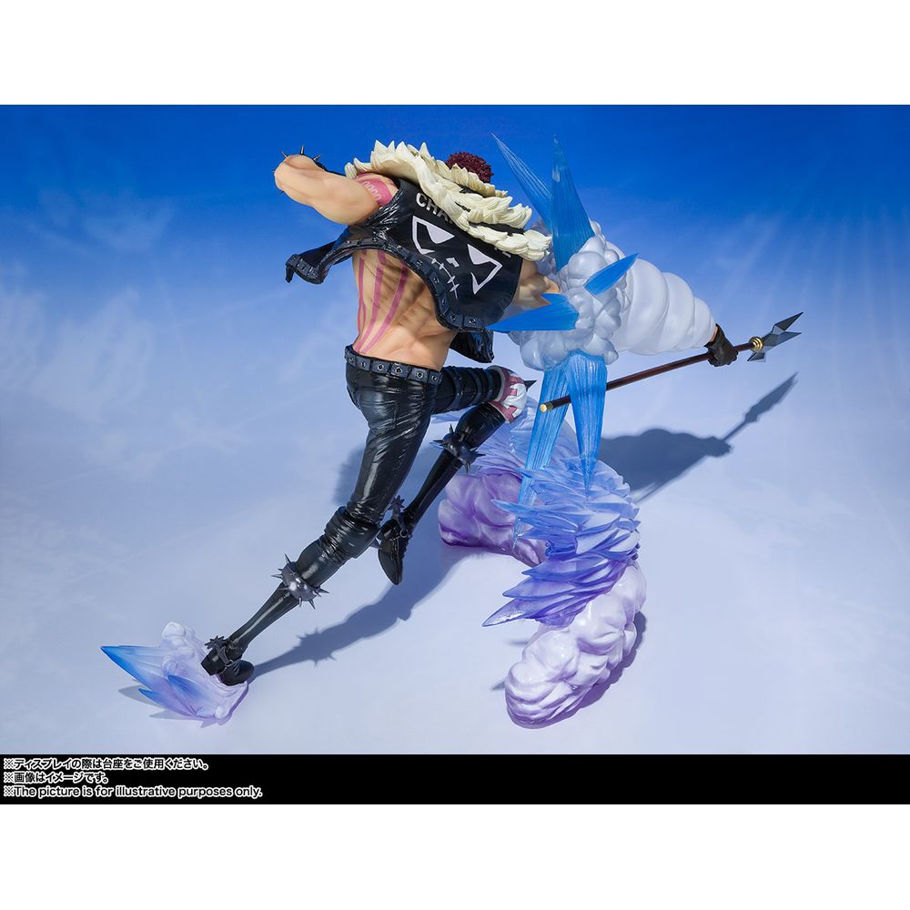 Bandai One Piece Anime Charlotte Katakuri Figura Altura 23cm PVC