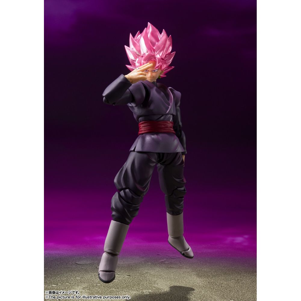 Figura Goku Black Super Saiyan Rose - Dragon Ball - S.H.Figuarts