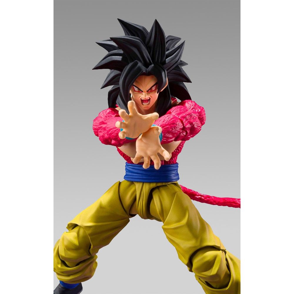 Figura Goku Super Saiyan 4 - Dragon Ball - S.H.Figuarts - Bandai -  lojatamashii