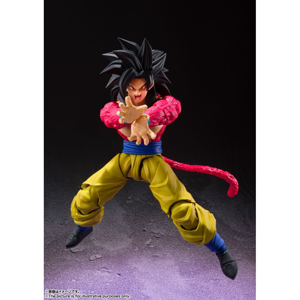 Boneco Dragon Ball Lote 2 Goku Mini SSJ4