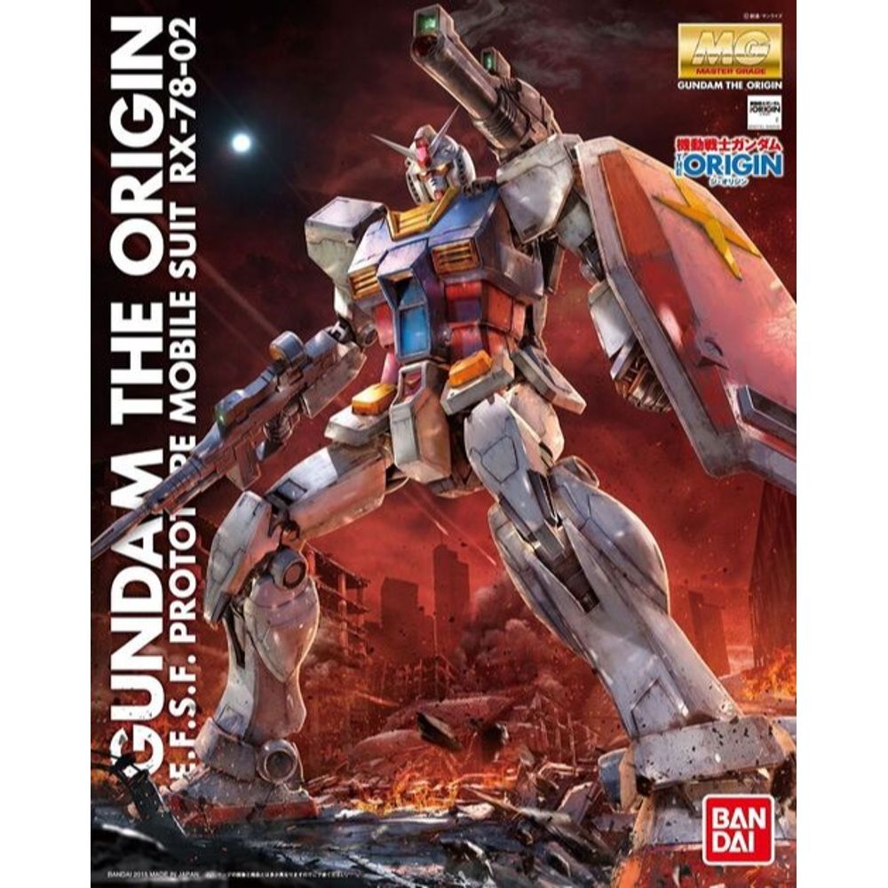 ロボット BANDAI RX78-02 GUNDAM THE ORIGIN #1009 Bandai Hobby - Gundam The Origin - #26 RX-78-02 Gundam (The