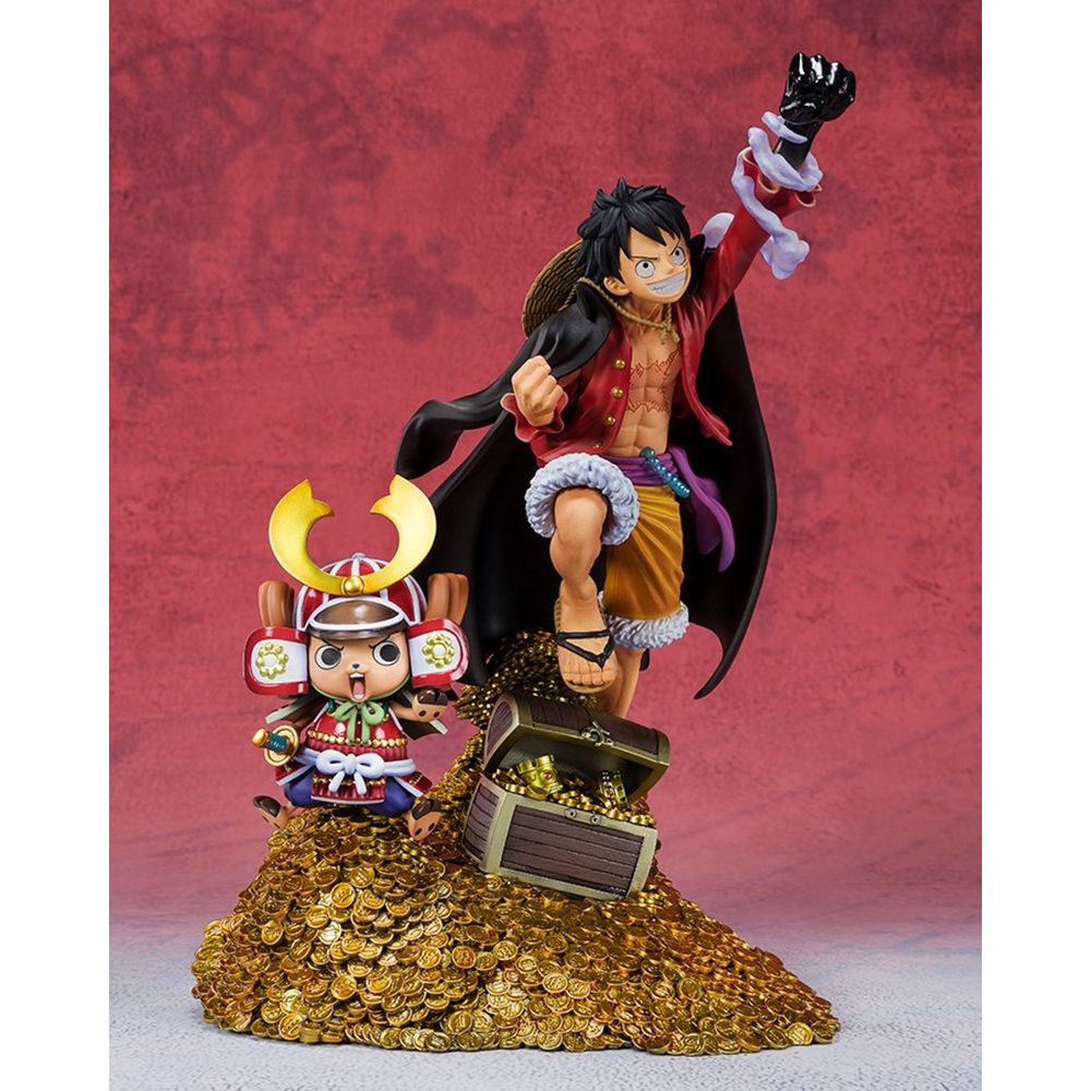 ONE PIECE フィギュア Estátua Monkey D. Luffy WT100 Commemorative - One Piece - Spirits