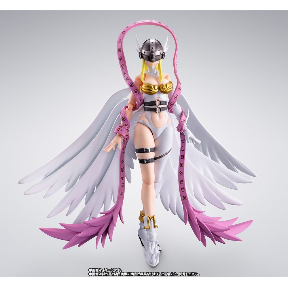 Figura Angewomon - Digimon - SH Figuarts - Bandai - lojatamashii