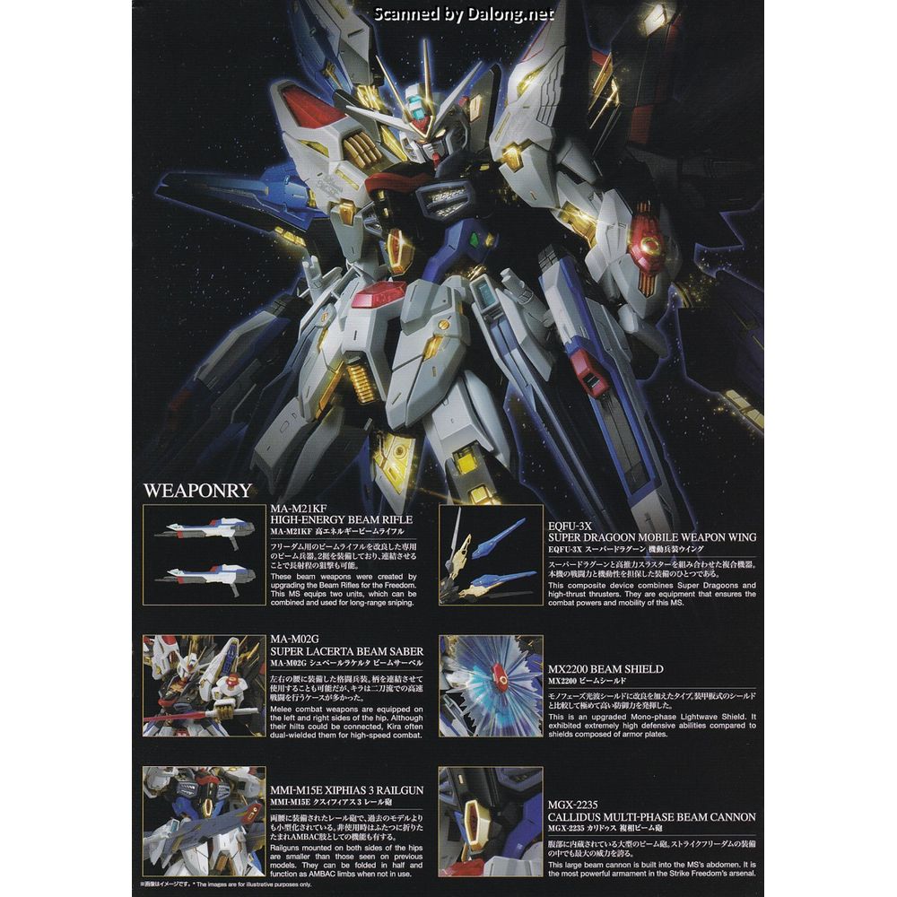 Bandai Hobby - Gundam Seed Destiny - Strike Freedom Gundam